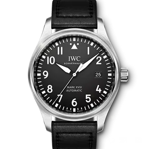 【2023年10月】IWC パイロットウォッチパイロット・ウォッチ・マーク XVIII IW327015 ステンレススティール 40mm ブラック 中古品