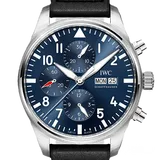 IWC パイロットウォッチ IW377717 ブルー ステンレススチール 43mm
