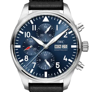 【2025年05月】IWC パイロットウォッチ IW377717 ステンレススチール 43mm ブルー 中古品