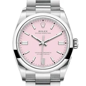 【2022年02月】ロレックス オイスターパーペチュアル 126000 ステンレススチール 36mm キャンディピンク 未使用品