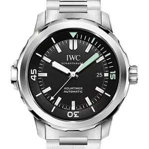 【2025年06月】IWC アクアタイマー IW329002 ステンレススチール 42mm ブラック 中古品