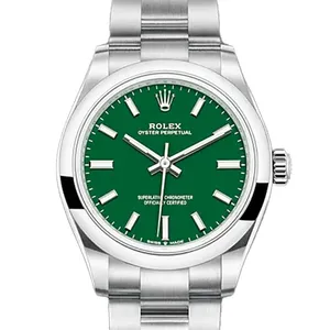 【2023年11月】ロレックス オイスターパーペチュアル 277200 ステンレススチール 31mm グリーン 未使用品