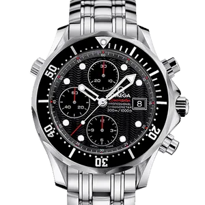 【2023年06月】オメガ シーマスター 213.30.42.40.01.001 ステンレススチール 41.5 mm ブラック 中古品