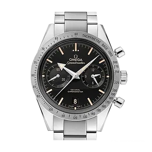 【2022年09月】オメガ スピードマスター57クロノグラフ 331.10.42.51.01.002 ステンレススチール 41.5mm ブラック 中古品