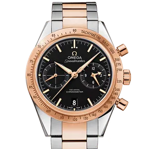 【2024年11月】オメガ スピードマスター 331.20.42.51.01.002 ステンレススチール+レッドゴールド 41.5mm ブラック 中古品