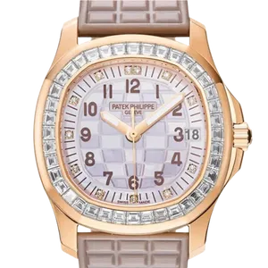 【2025年04月】パテックフィリップ アクアノート 5072R-001 ローズゴールド 35.6mm	 ベージュ・マザーオブパール	 未使用品