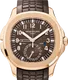 パテックフィリップ アクアノート 5164R-001 ブラウン・エンボス 40.8mm ローズゴールド