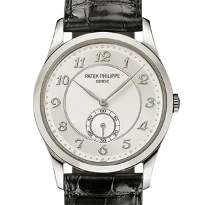 【2025年04月】パテックフィリップ カラトラバ 5196P-001 プラチナ 37mm シルバー 中古品