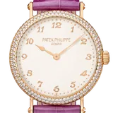 パテックフィリップ カラトラバ 7200/200R-001 シルバー ローズゴールド 34.6mm