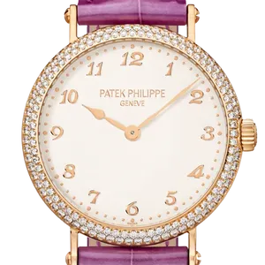 【2025年09月】パテックフィリップ カラトラバ 7200_200R-001 ローズゴールド 34.6mm シルバー 中古品