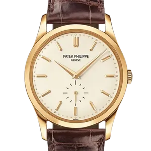 【2025年07月】パテックフィリップ カラトラバ 5196J-001 イエローゴールド 37mm オパーリン 中古品