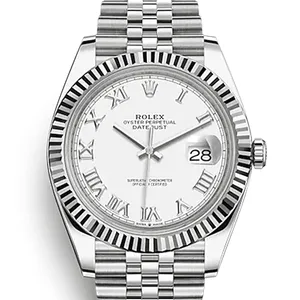 【2024年11月】ロレックス デイトジャストジュビリーブレス 126234 ステンレススチール+ホワイトゴールド 36mm ホワイト 新品