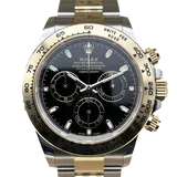 ロレックス デイトナ 116503 ブラック ステンレススチール+イエローゴールド 40mm