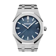 オートマティック 15500ST.OO.1220ST.01 ブルー ステンレススチール