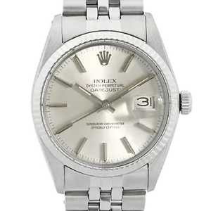 【2025年04月】ロレックス デイトジャスト 16014 ステンレススチール+ホワイトゴールド 36mm シルバー 中古品