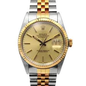 【2022年05月】ロレックス デイトジャスト 16013 ステンレススチール+イエローゴールド 36mm ゴールド 中古品