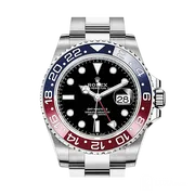 126710BLRO 赤青ベゼル ステンレススチール オイスターブレス  40mm