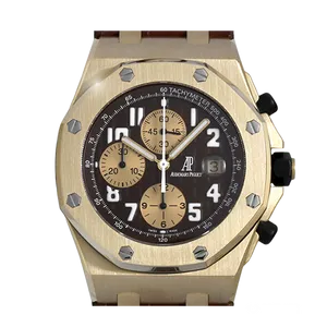 【2025年02月】オーデマピゲ ロイヤルオーク オフショア 26007BA.OO.D088CR.01 イエローゴールド 42 mm ブラウン 中古品