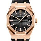 オーデマピゲ ロイヤルオーク 15500OR.OO.D002CR.01 ブラック ピンクゴールド 41mm