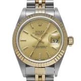 ロレックス デイトジャスト 79173 シャンパンゴールド イエローゴールド 26mm