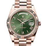 ロレックス デイデイト 228235 グリーン ホワイトゴールド 40mm