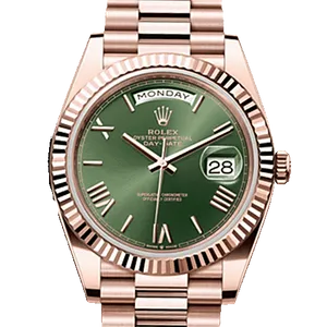 【2025年08月】ロレックス デイデイト 228235 ホワイトゴールド 40mm グリーン 新品