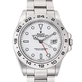 ロレックス エクスプローラー2 16550 ホワイト ステンレススチール 40mm