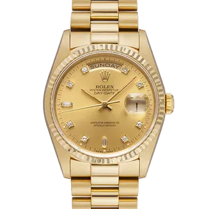 【2021年10月】ロレックス デイデイト 18238 イエローゴールド 36mm シャンパン 中古品