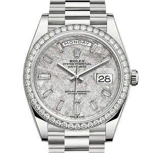 【2025年08月】ロレックス デイデイト 228349RBR ホワイトゴールド 40mm メテオライト 新品