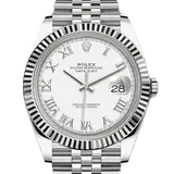 ロレックス デイトジャスト 126334 ホワイト ステンレススチール 41mm