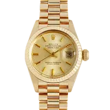 ロレックス オイスターパーペチュアル 6917 シャンパンゴールド ステンレススチール+イエローゴールド 26mm