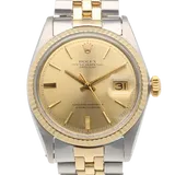 ロレックス デイトジャスト 1601 シャンパンゴールド ステンレススチール+イエローゴールド 36mm