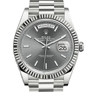 【2023年05月】ロレックス デイデイト 228239 ホワイトゴールド 40mm スレート 中古品