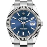 ロレックス デイトジャスト 126334 ブライトブルー ステンレススチール+ホワイトゴールド 41mm