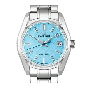 【2024年12月】グランドセイコー ヘリテージ9Sメカニカル 銀座限定 SBGH297 ステンレススチール 40mm スカイブルー 中古美品