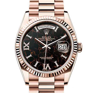 【2025年07月】ロレックス デイデイト 128235 エバーローズゴールド 36mm アイゼンキーゼル 新品