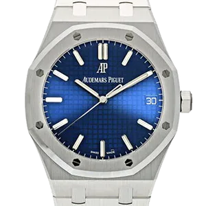 【2022年07月】オーデマピゲ ロイヤルオーク 15503BCOO.1220BC.01 ホワイトゴールド 41mm ブルー 中古品