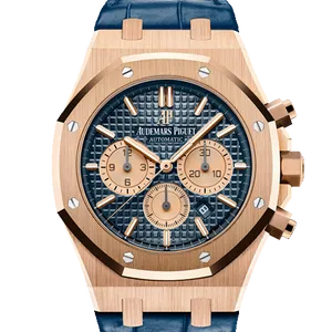 【2022年12月】オーデマピゲ ロイヤルオーク 26331OR.OO.D315CR.01 ピンクゴールド 41mm ブルー 中古品