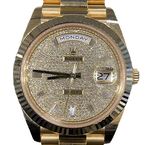 【2025年06月】ロレックス デイデイト 228238A イエローゴールド 40mm シャンパン 未使用品