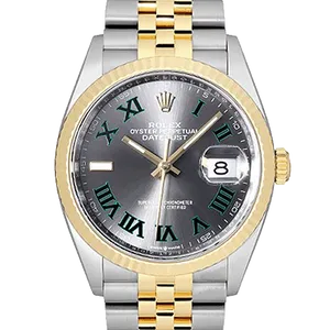 【2024年11月】ロレックス デイトジャスト 126233 ステンレススチール+イエローゴールド 36mm スレート 新品