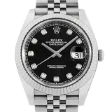 ロレックス デイトジャスト 126334G ブラック ステンレススチール+ホワイトゴールド 41ｍｍ