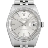 ロレックス デイトジャスト 16220 シルバー ステンレススチール 36mm