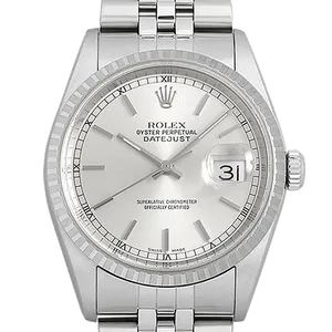 【2024年10月】ロレックス デイトジャスト 16220 ステンレススチール 36mm シルバー 中古品