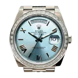 ロレックス デイデイト 228396TBR アイスブルー プラチナ 40mm