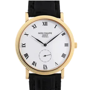 【2022年12月】パテックフィリップ カラトラバ 3919J イエローゴールド 32mm ホワイト 中古品