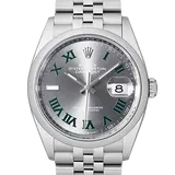 ロレックス デイトジャスト 126200 スレート ステンレススチール 36mm