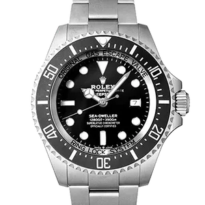 【2023年12月】ロレックス シードゥエラー 126660 ステンレススチール 44mm ブラック 中古品