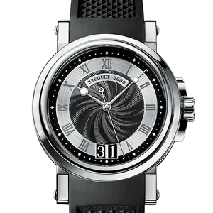 【2025年07月】ブレゲ マリーン 5817ST_92_5V8 ステンレススチール 40mm ブラック 中古品