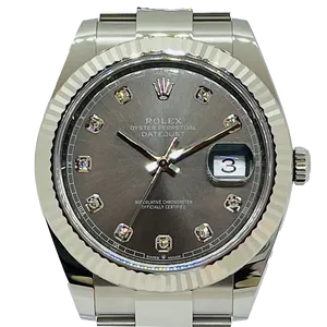 【2025年03月】ロレックス デイトジャスト 126334G ステンレススチール 41mm スレート 新品