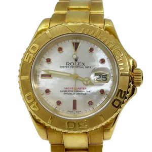 【2022年12月】ロレックス ヨットマスター1 16628NGR イエローゴールド 40mm ホワイトシェル 中古品